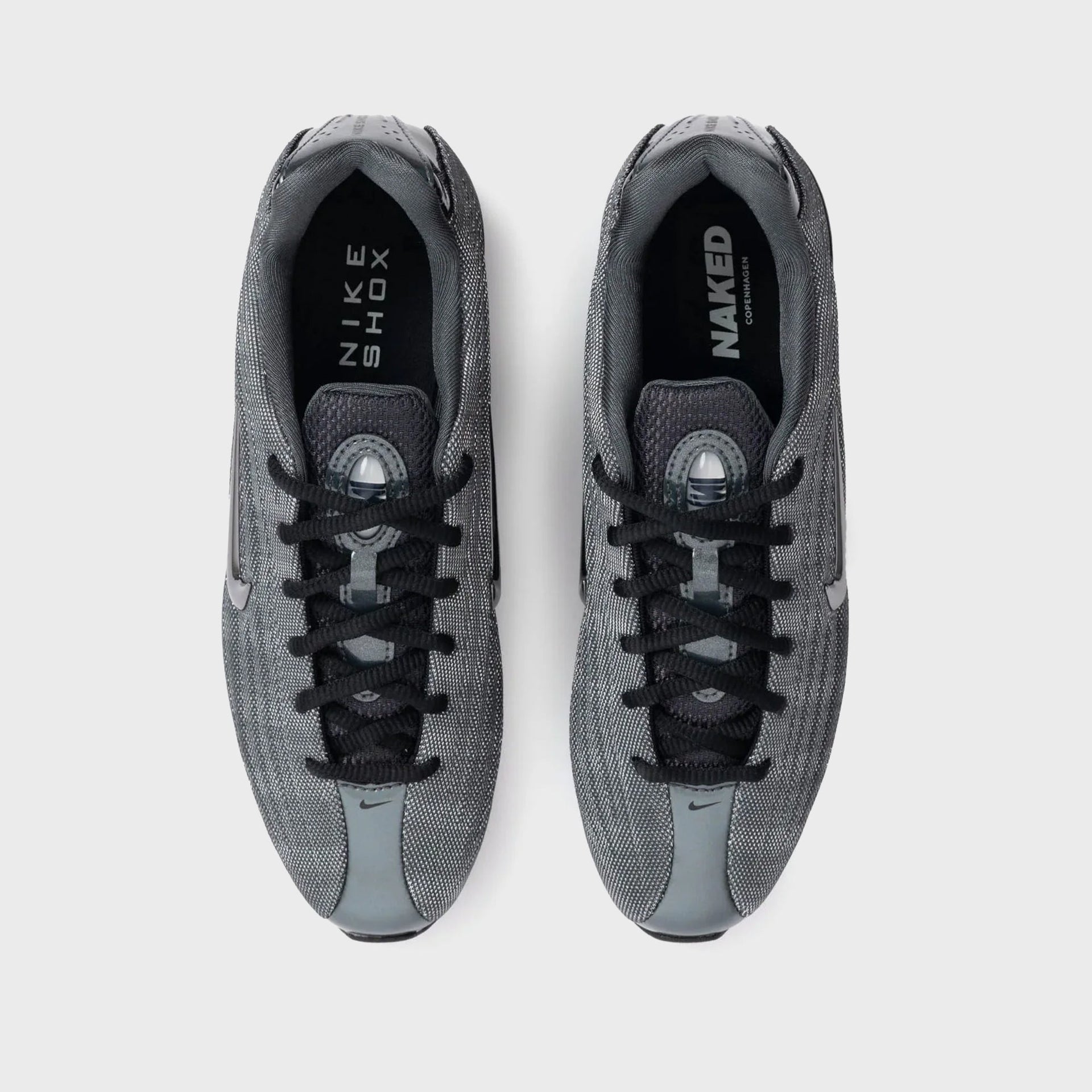 Nike x NAKED Copenhagen WMNS Shox Z - Metallic Hematite / Black / Wolf Grey