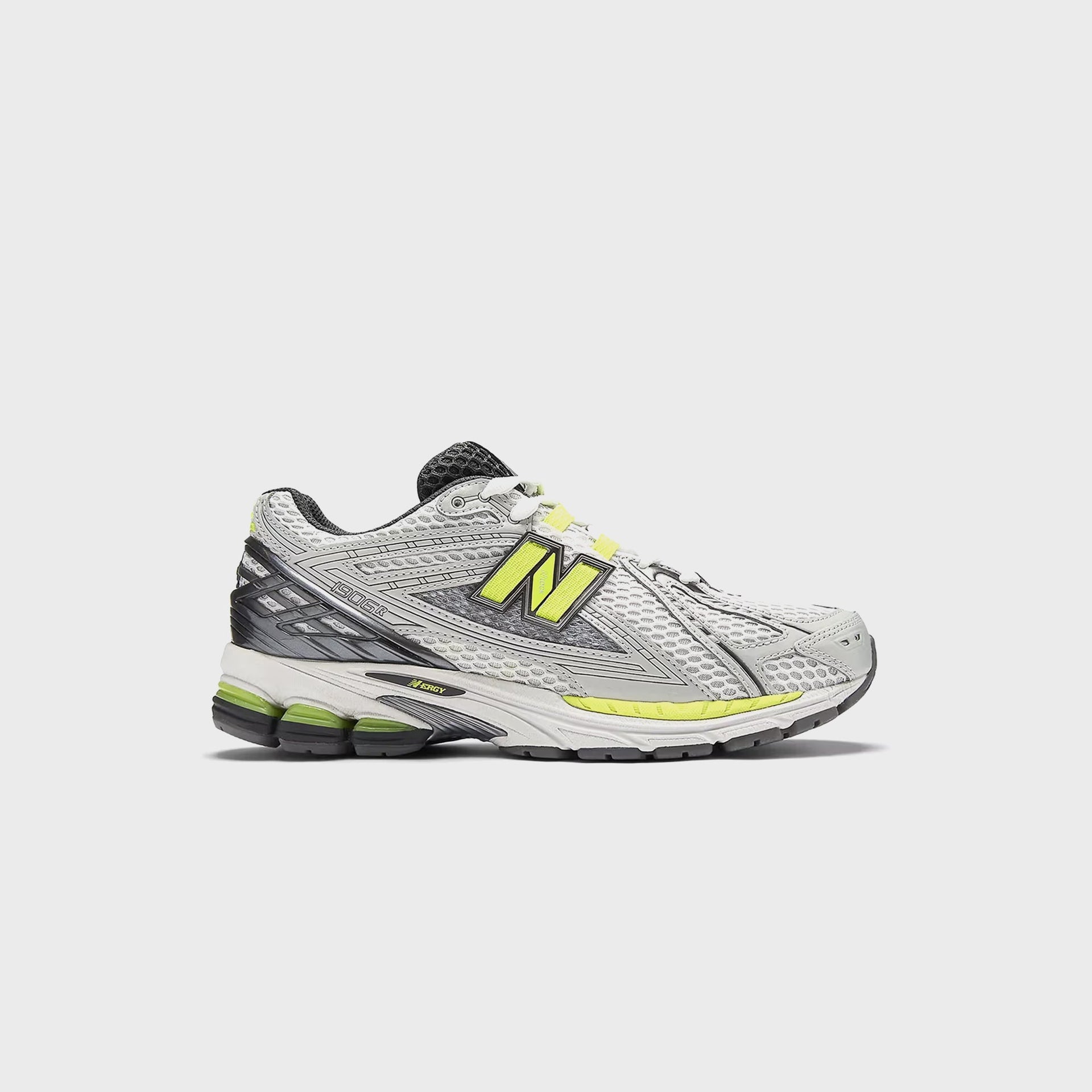 New Balance 1906R - Light Silver Metallic / Alkaline Green