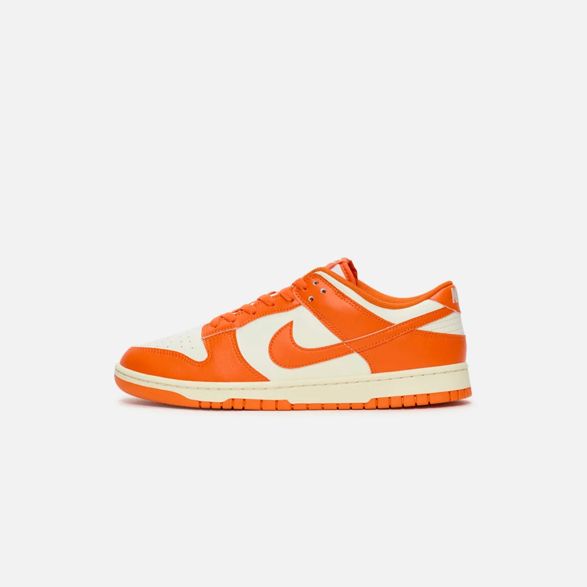 Nike Dunk Low Retro - Pale Ivory / Safety Orange