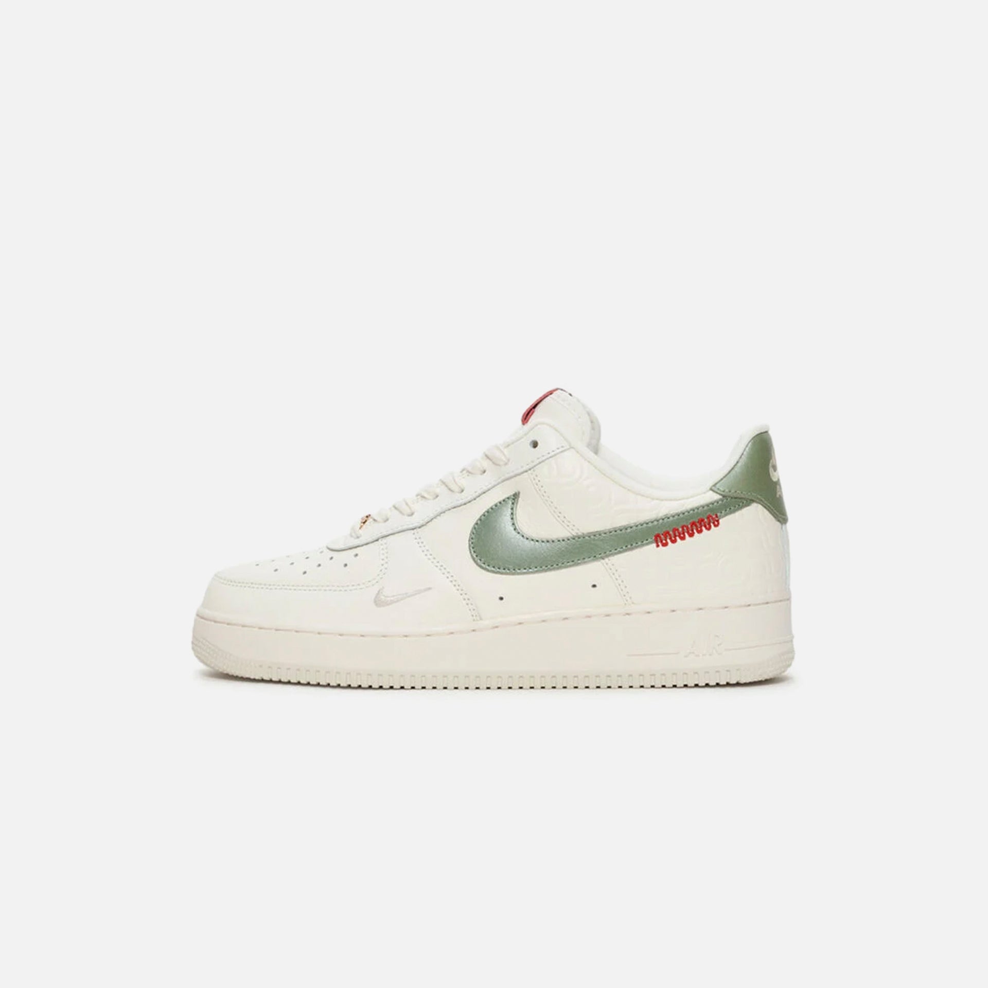 Nike Air Force 1 Low - Sail / Jade Horizon / Light Bone / University Red