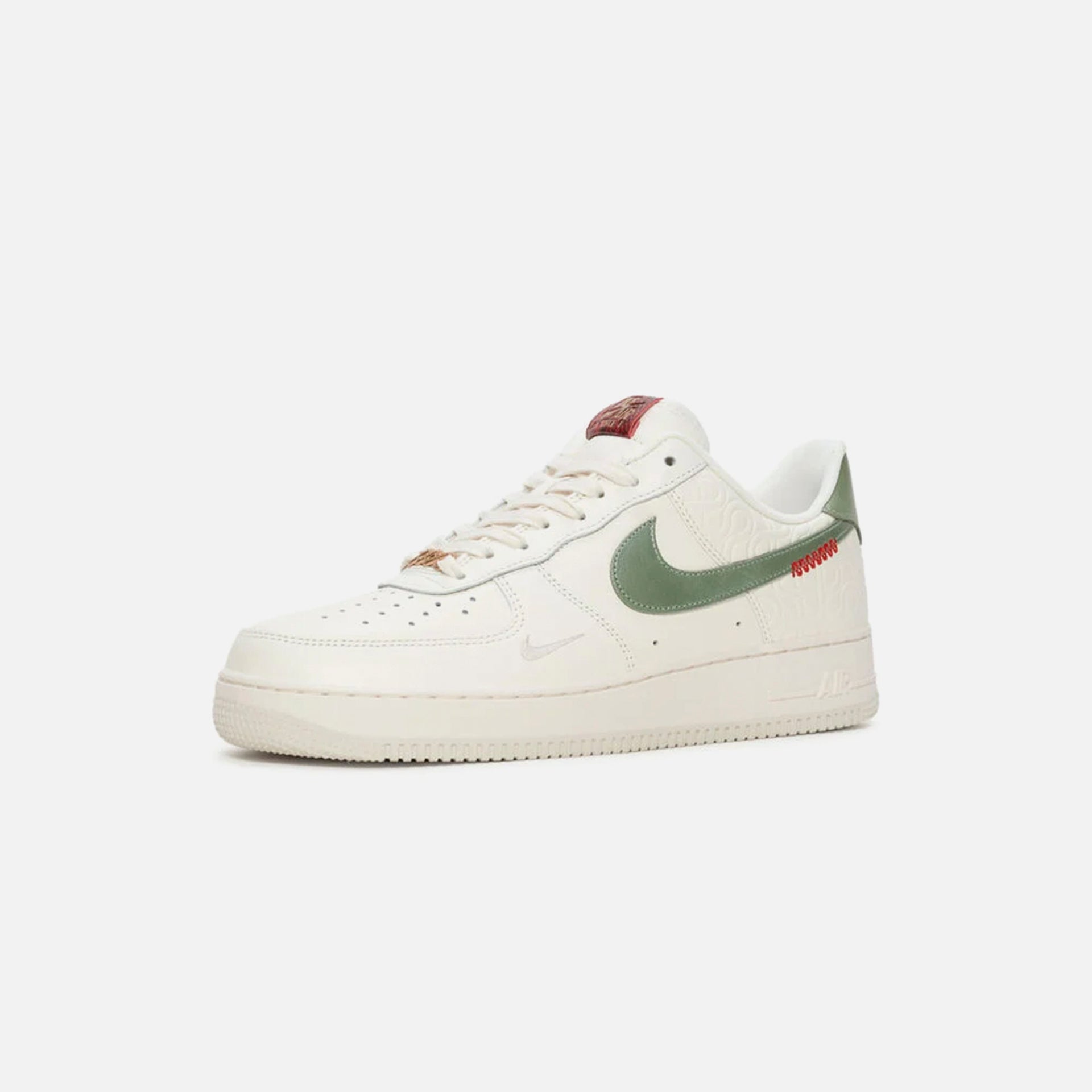 Nike Air Force 1 Low - Sail / Jade Horizon / Light Bone / University Red