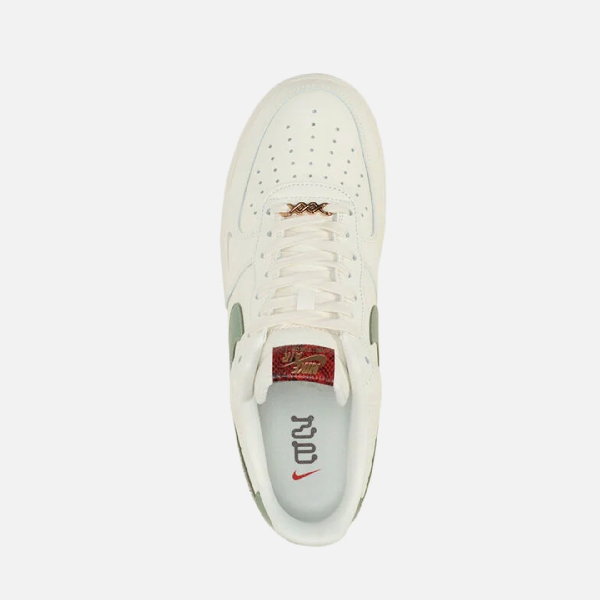 Nike Air Force 1 Low - Sail / Jade Horizon / Light Bone / University Red