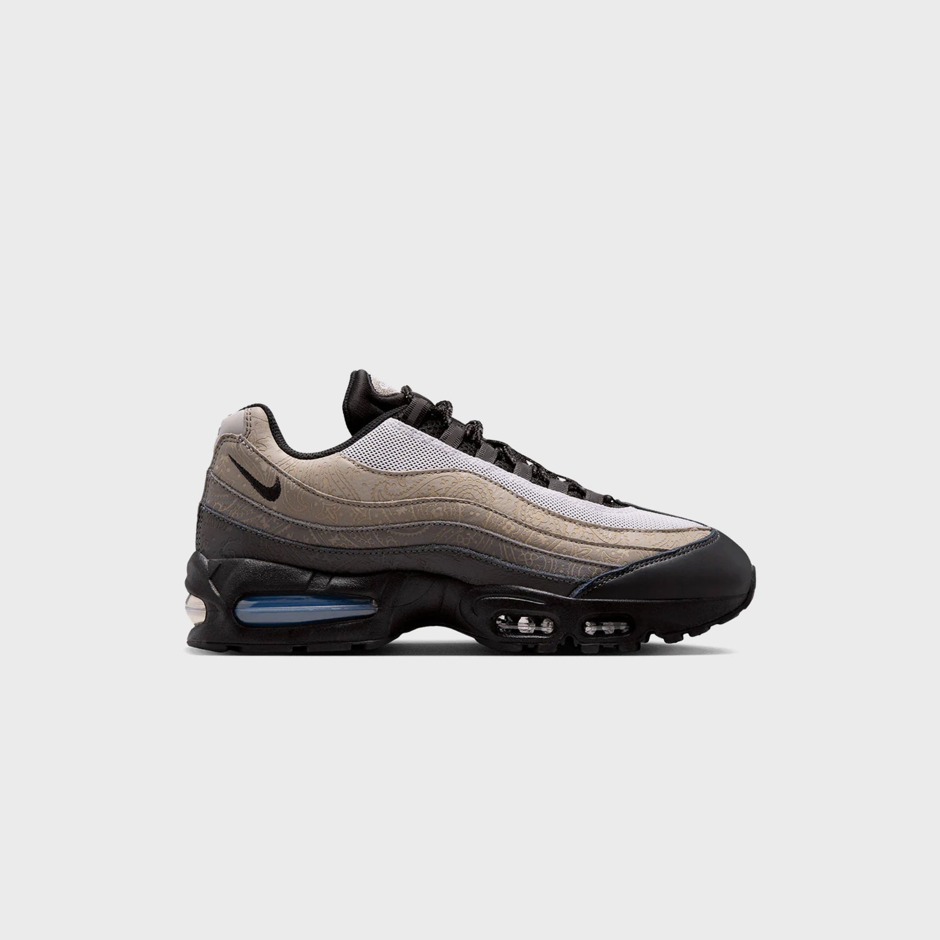 Nike Air Max 95 Big Bubble "Laser Paisley" - Pearl Grey / Light Charcoal