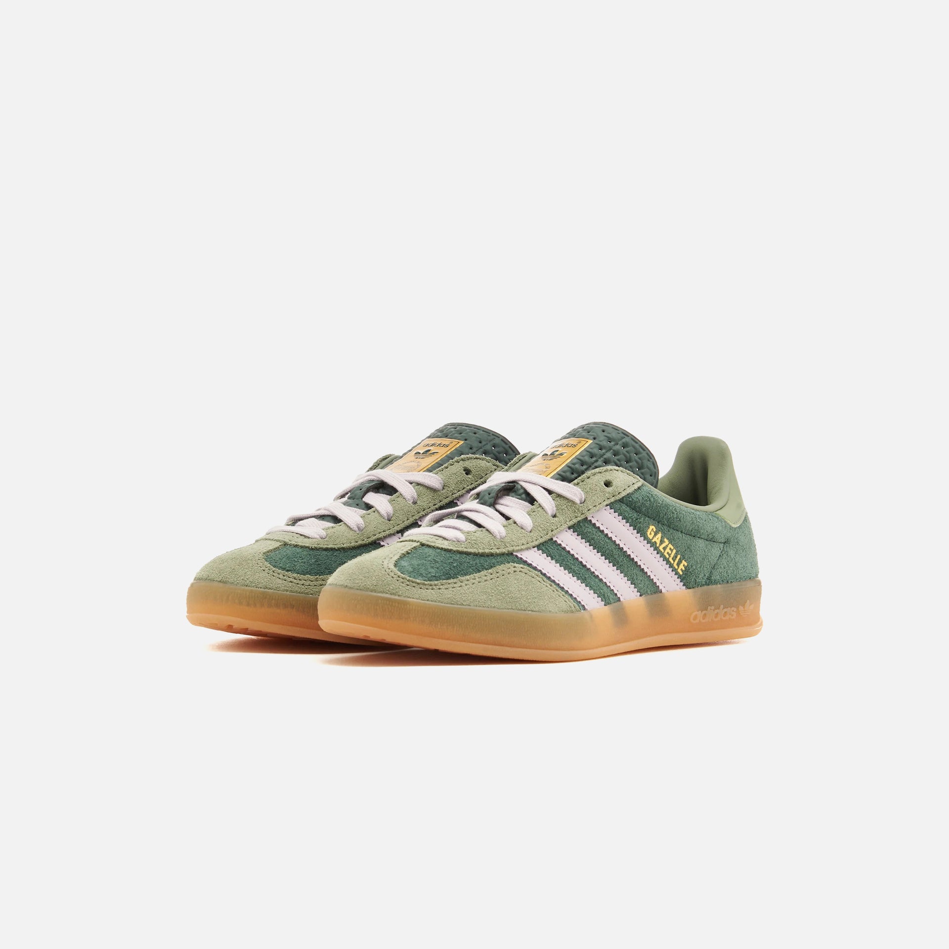 adidas Gazelle Indoor - Mineral Green / Silver Dawn / Silver Green