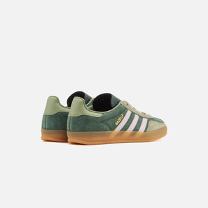 adidas Gazelle Indoor - Mineral Green / Silver Dawn / Silver Green