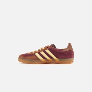 adidas Gazelle Indoor - Maroon / Almost Yellow / Preloved Brown