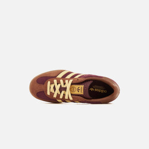 adidas Gazelle Indoor - Maroon / Almost Yellow / Preloved Brown