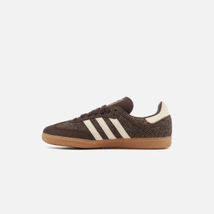 adidas Samba OG - Dark Brown / Cream White / Gum