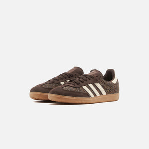 adidas Samba OG - Dark Brown / Cream White / Gum