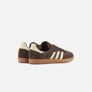 adidas Samba OG Dark Brown Cream White Gum Kith Canada