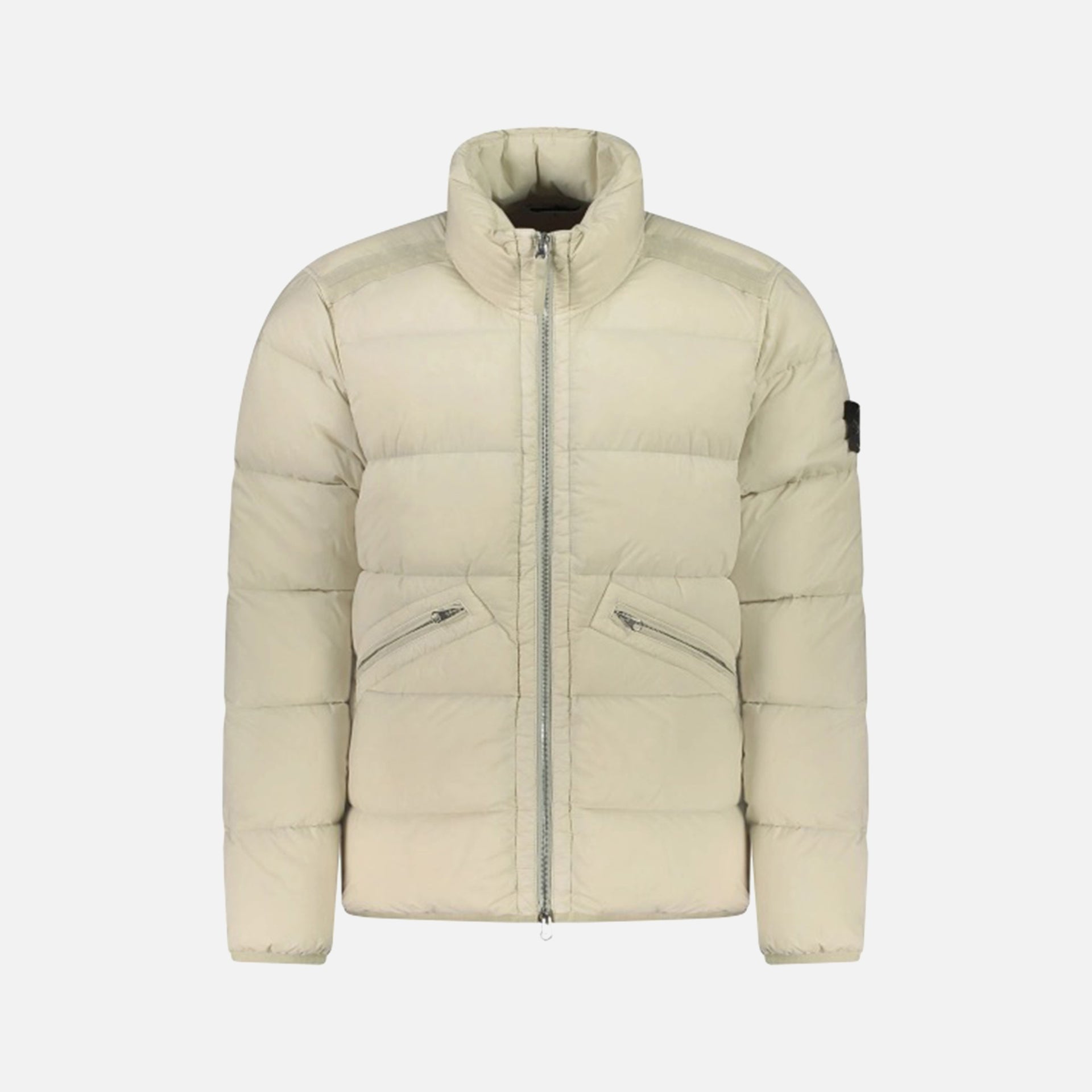 Stone Island Real Down Jacket - Plaster