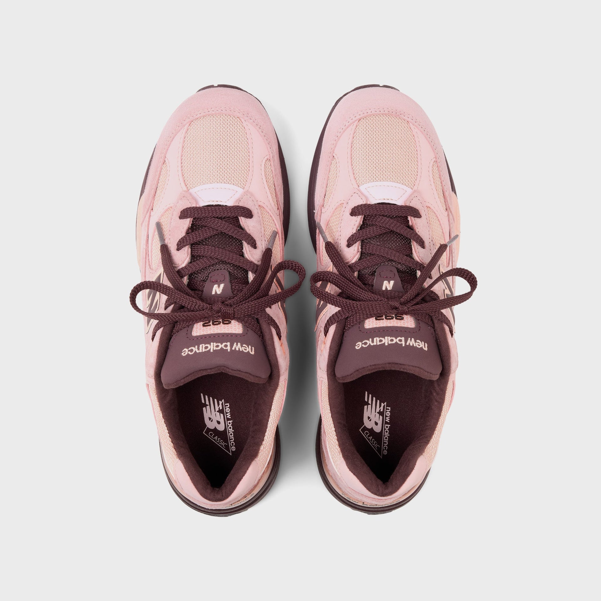 New Balance Made in USA 992 - Pink Chalk / Pink Lemonade / Cherry Leather