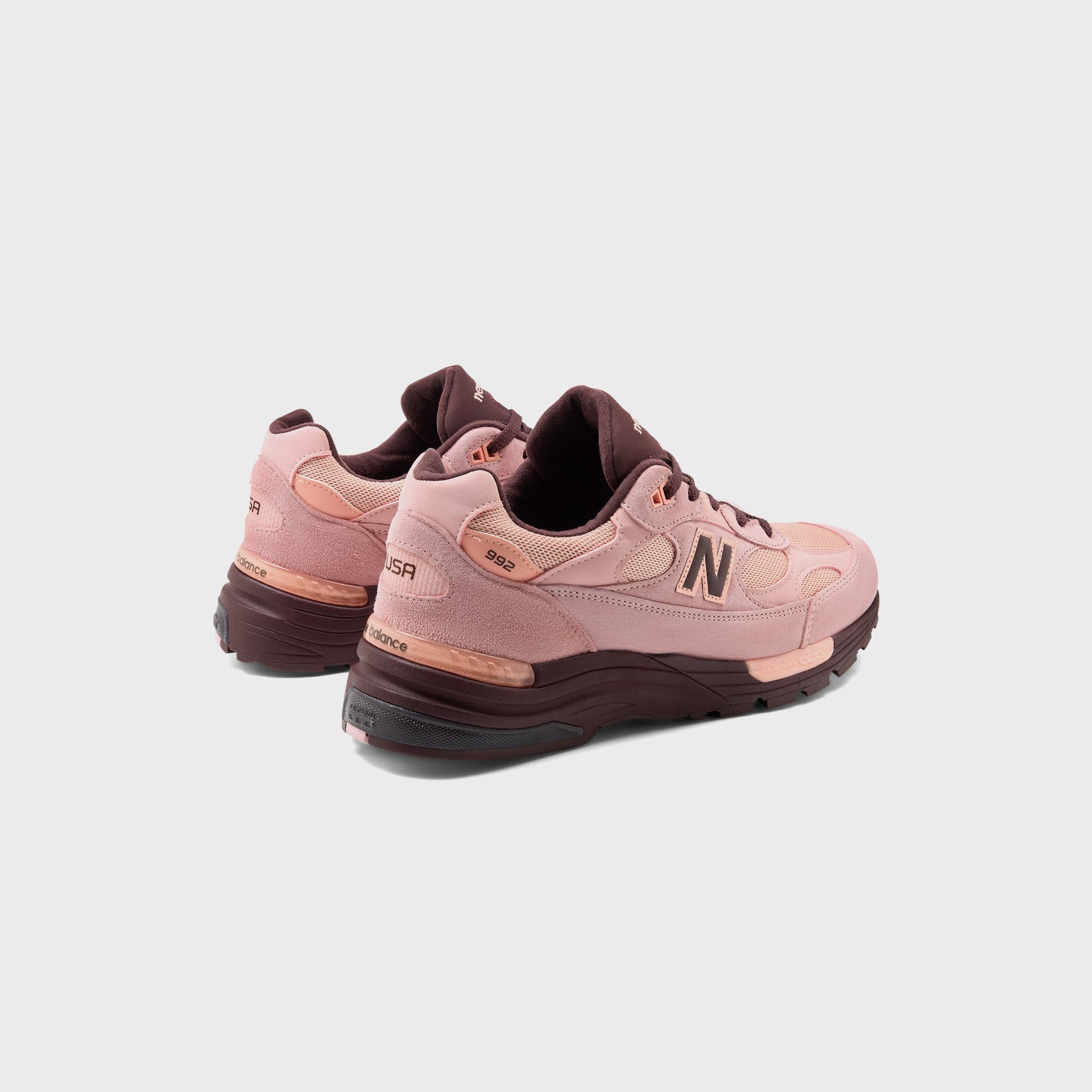 New Balance Made in USA 992 - Pink Chalk / Pink Lemonade / Cherry Leather